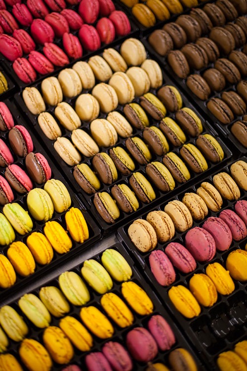 Notre gamme de macarons